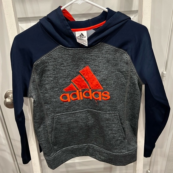 adidas Other - Dark Blue/Dark Grey Adidas Boys Youth Sz Medium (10/12) Hoodie by Adidas